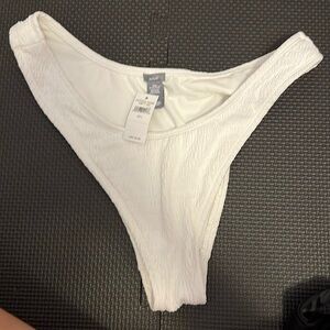 NWT high waist high leg swim bottom